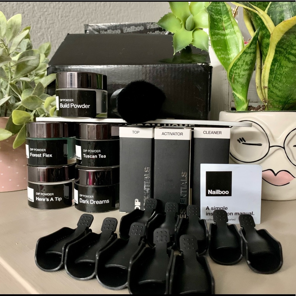 NAILBOO DIP POWDER KIT 💅🏽✨ PLEASE READ DESCRIPTION